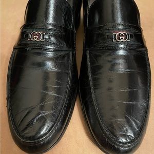 Gucci GG dress shoes loafers men’s authentic vintage